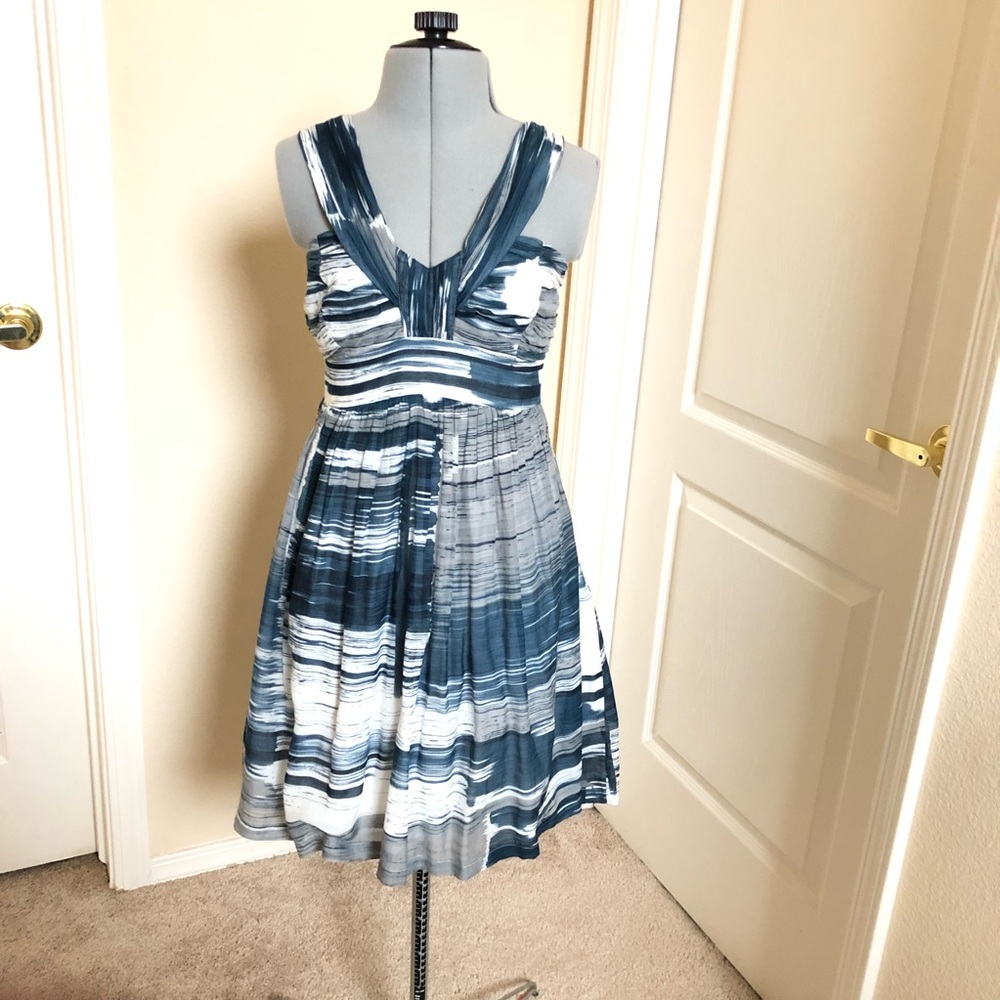 Anthropologie Sine watercolor dress